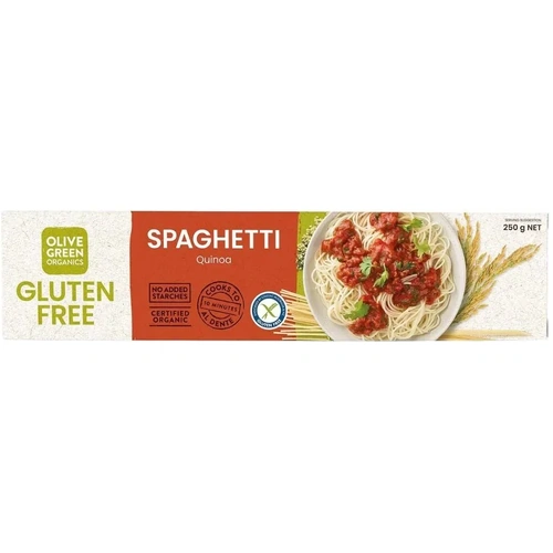 Olive Green Organics GF Quinoa & Rice Spaghetti 250g