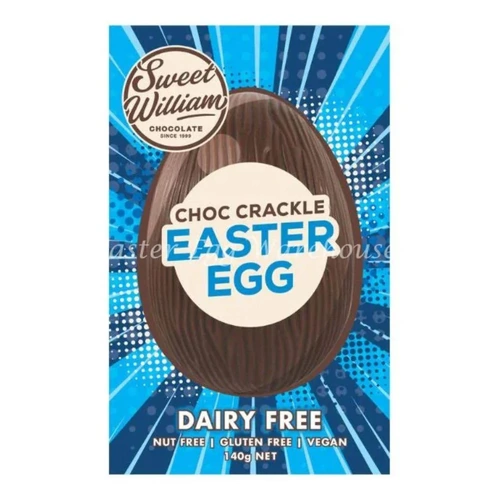 Sweet William Choc Crackle Easter Egg 140g