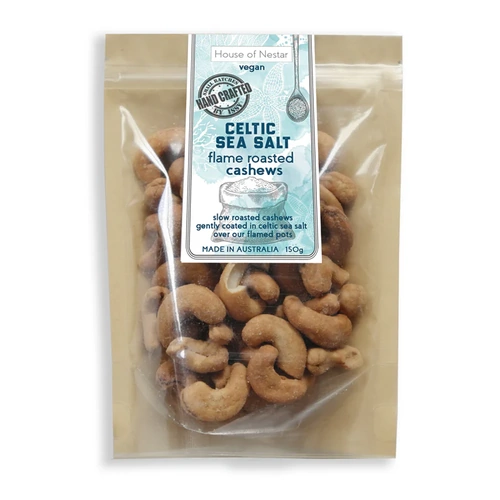 House of Nestar Celtic Sea Salt Cashews 150g