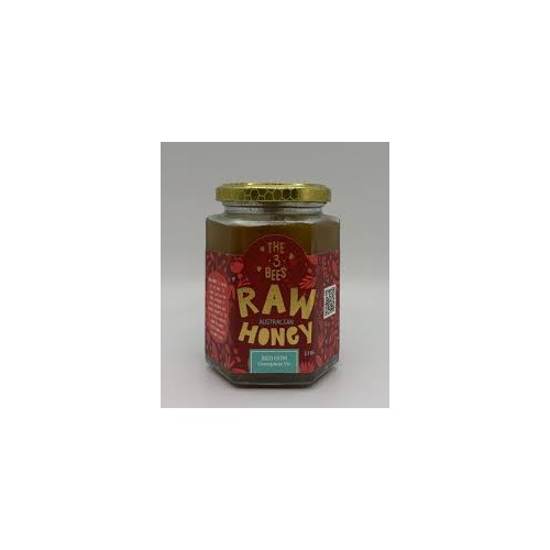 The 3 Bees Raw Honey Red Gum 370g