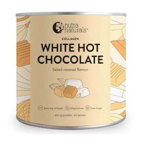 Nutra Naturals Collagen White Hot Choc Salt Caramel 200g
