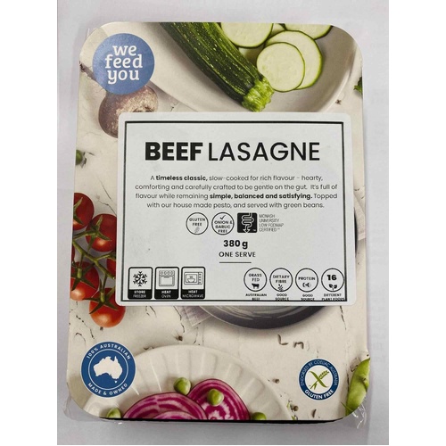 We Feed You Beef Lasagne 380g