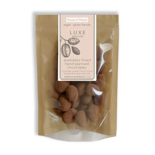 House of Nestar Luxe Almonds Cocoa Dusted 175g