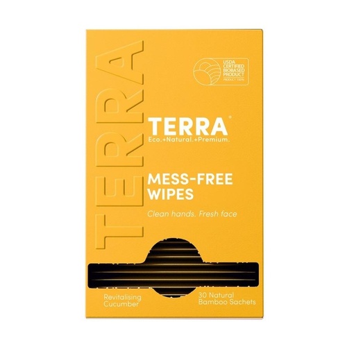 Terra Mess-Free Wipes 30 sachets