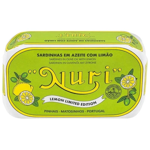 Nuri Sardines in Olive Oil with Lemon125g