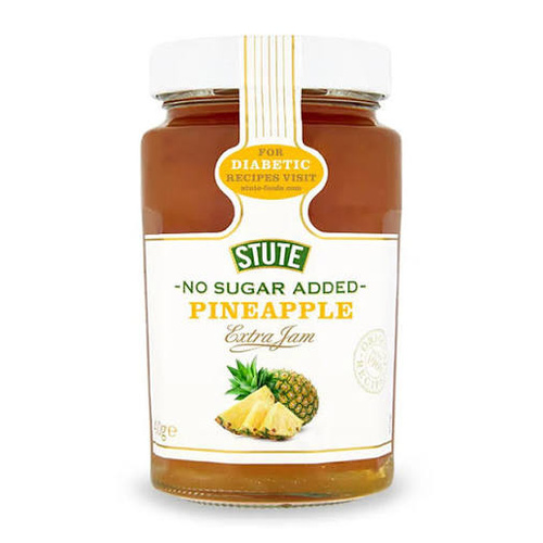 Stute No Sugar Added Pineapple Jam 430g
