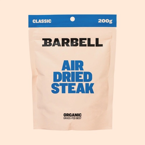 Barbell Air Dried Steak Organic 200g