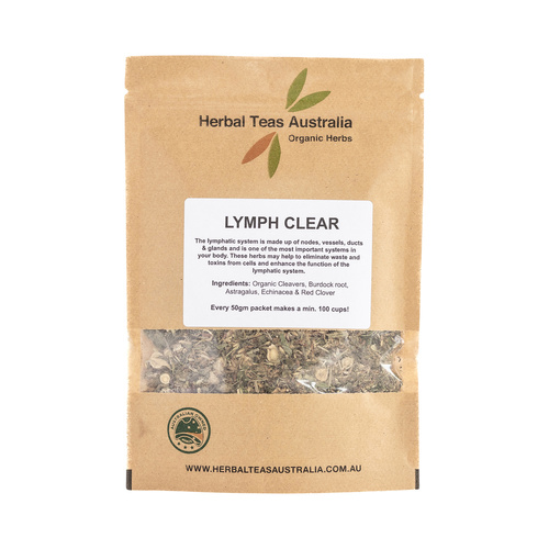 Herbal Teas Australia Lymph Clear 50gm