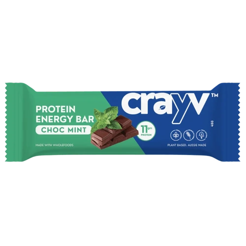 Crayv Protein Energy Bar Choc Mint 45g