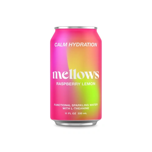 Mellows Calm Hydration Raspberry Lemon 330mL