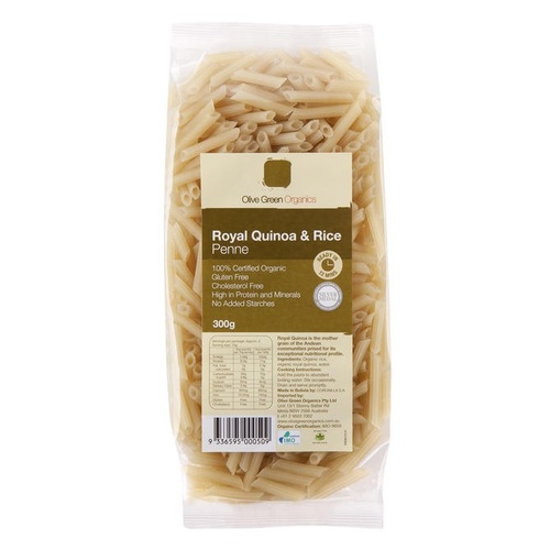 Olive Green Organics Quinoa Rice Penne 300g