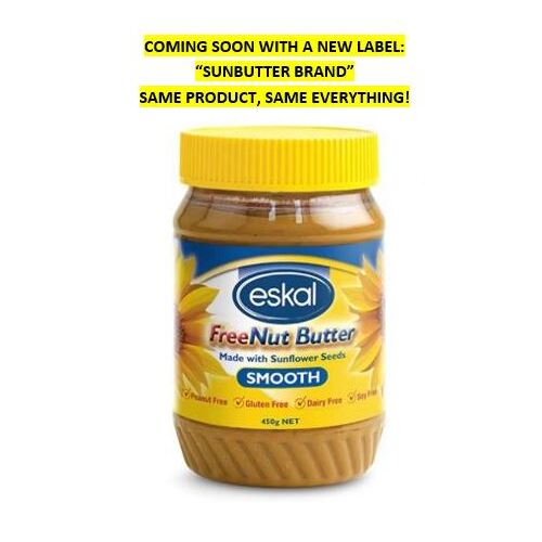 Eskal FreeNut Smooth Sunflower Seed Butter 450g