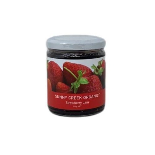 Sunny Creek Organic Strawberry Jam 310g