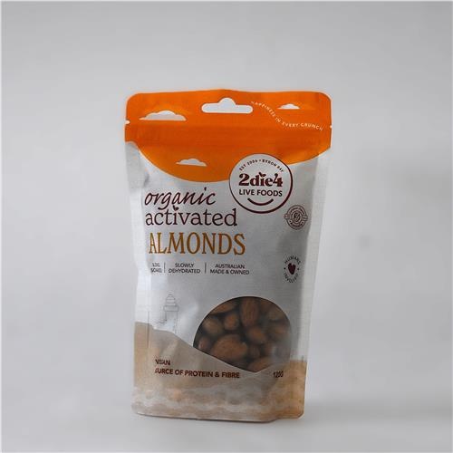 2die4 Activated Almonds 120g