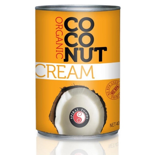 Spiral Organic Coconut Cream 400ml