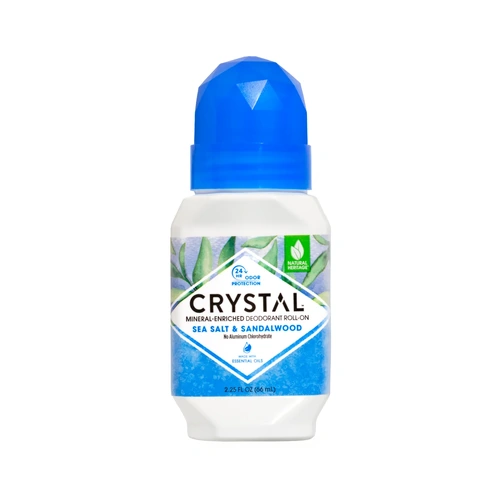 Crystal Roll-On Deodorant Sea Salt & Sandalwood 66ml