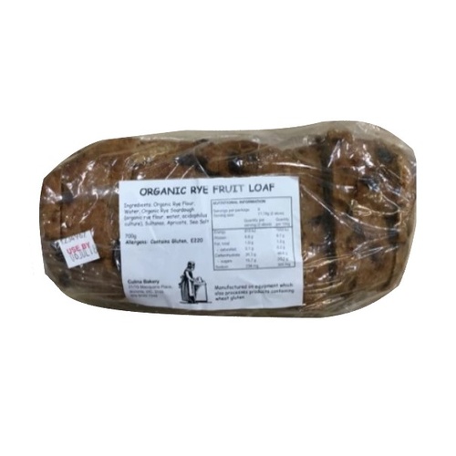 Culina Organic Rye Fruit Loaf 700g