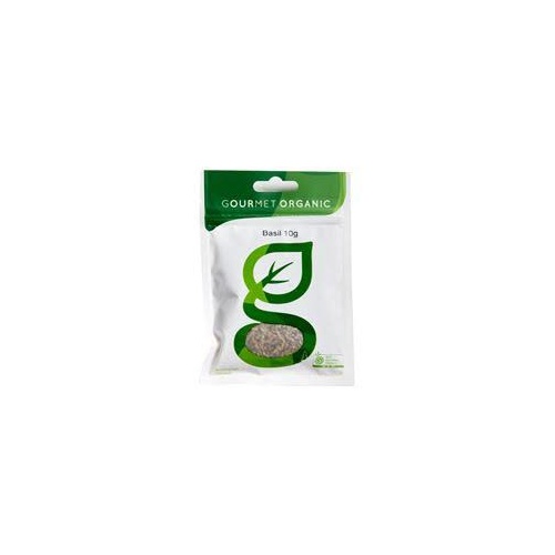 Gourmet Organic Basil Sachet 10g