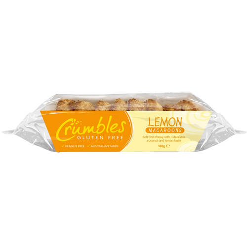 Crumbles Gluten Free Salted Caramel Macaroons 160g