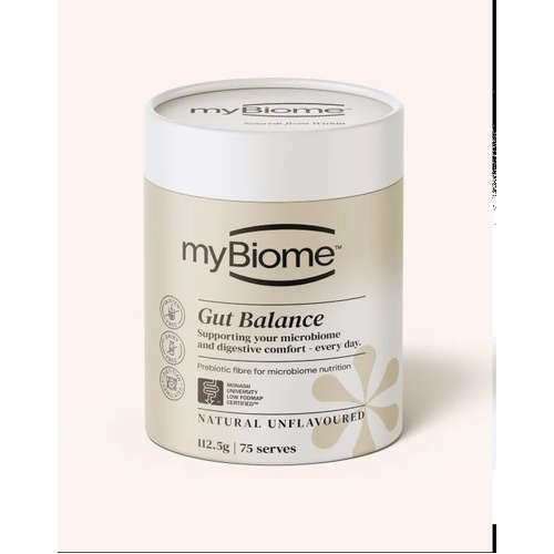 MyBiome Gut Balance Natural Unflavoured 112.5g (75 Serves)