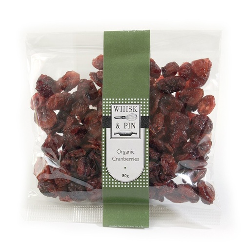 Whisk & Pin Dried Cranberries 80g