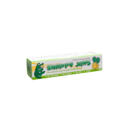 Natures Goodness Snappy Jaws Punchy Pineapple Toothpaste 75g