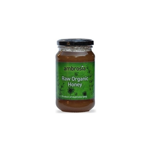 Ambrosia Raw Organic Honey 500g