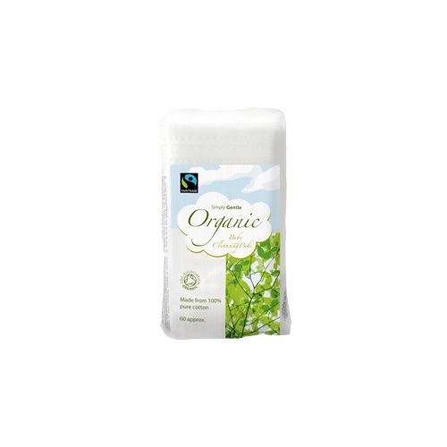 Simply Gentle Organic Cotton Cleansing Pads 100 pack