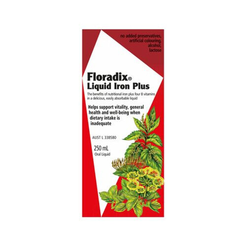 Floradix Liquid Iron Plus 250ml