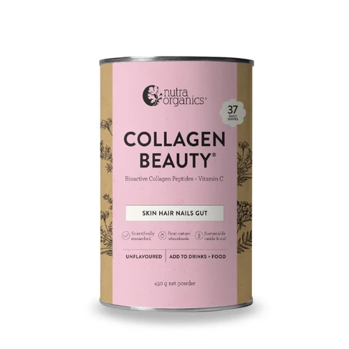 Nutra Organics Collagen Beauty Unflavoured 450g