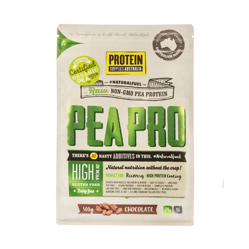 Protein Supplies Australia Pea Pro Chocolate 500g