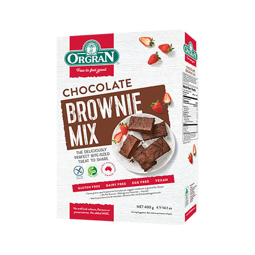 Orgran Gluten Free Chocolate Brownie Mix 400g