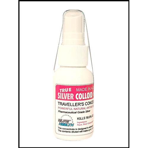 Silver Health True Silver Colloid Traveller's Concentrate Spray 50ml