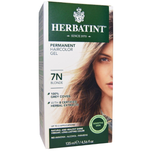 Herbatint Permanent Herbal Haircolour Gel Blonde 7N