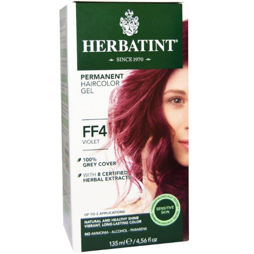 Buy Herbatint Permanent Herbal Haircolour Gel Violet FF4 150ml Online |  Sunnybrook