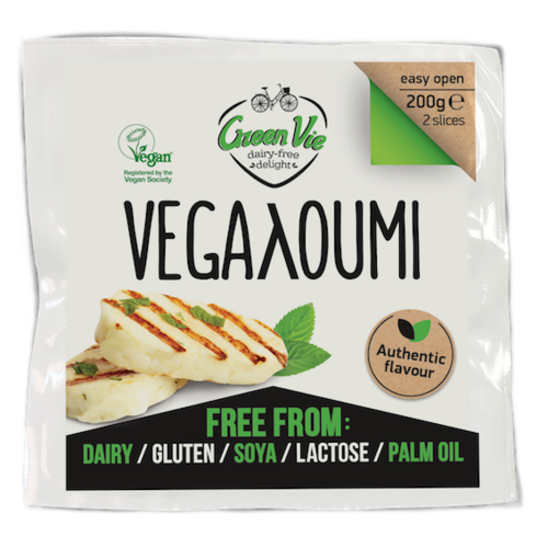 Green Vie Haloumi Vegan Style Cheese 200g
