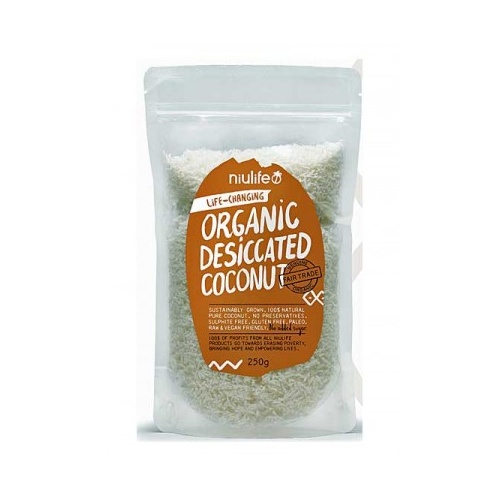 Niulife Desiccated Coconut 250g