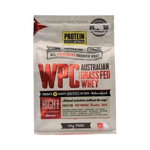 Protein Supplies Australia Whey Protein Concentrate Instantized (Pure) 500g