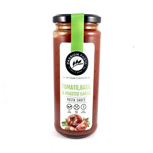 Passion Pasta Tomato Basil Roasted Garlic 465ml