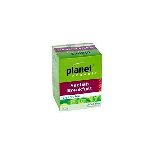 Planet Organic English Breakfast Tea 25 Teabags