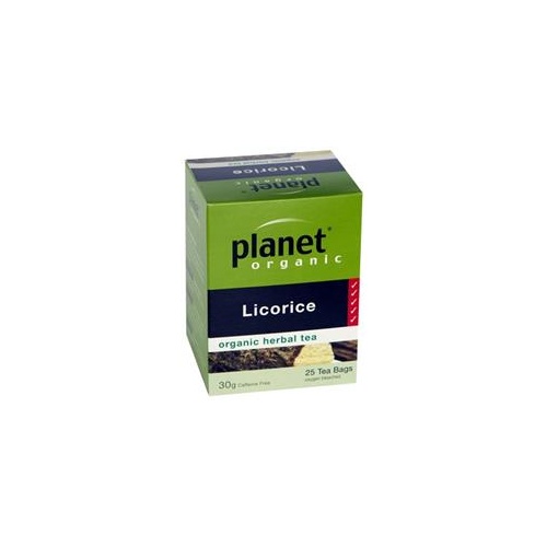Planet Organics Licorice Herbal Tea 25 Teabags