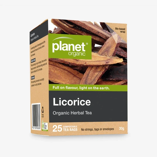 Planet Organic Licorice 25 Teabags