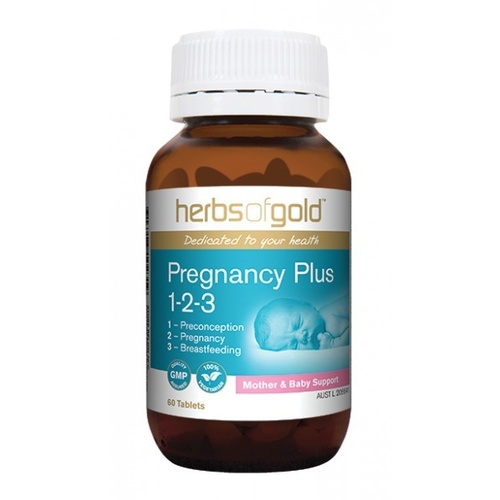 Herbs of Gold Pregnancy Plus 1-2-3 - 60 tabs