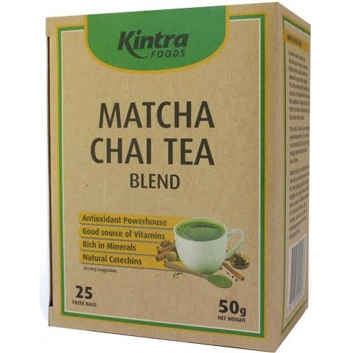 Kintra Matcha Chai Tea (25 Bags) 50g