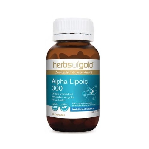 Herbs of Gold Alpha Lipoic 300 - 120 capsules