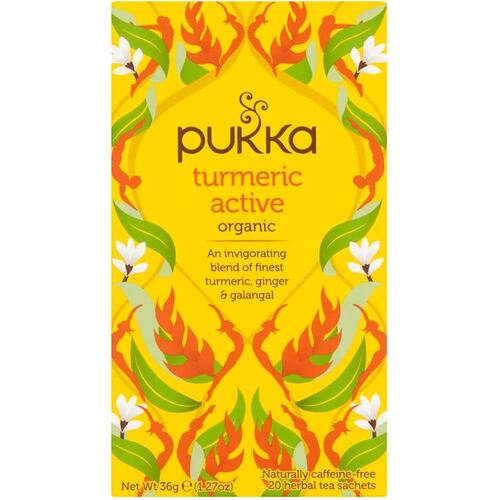 Pukka Turmeric Active 20 Tea Bags 36g