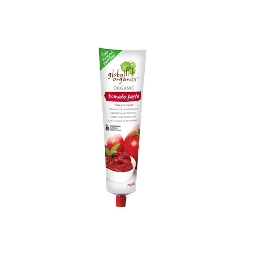 Global Organics Tomato Paste Tube 200g