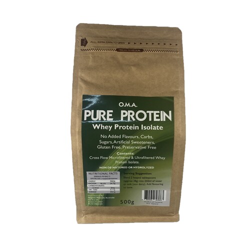OMA Pure Protein Whey Protein Isolate (Green) 500g