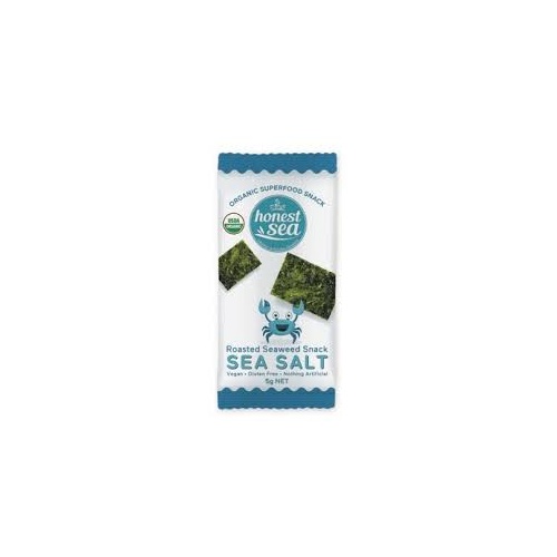 Honest Sea Roasted Seaweed Snack (Sea Salt) 5g