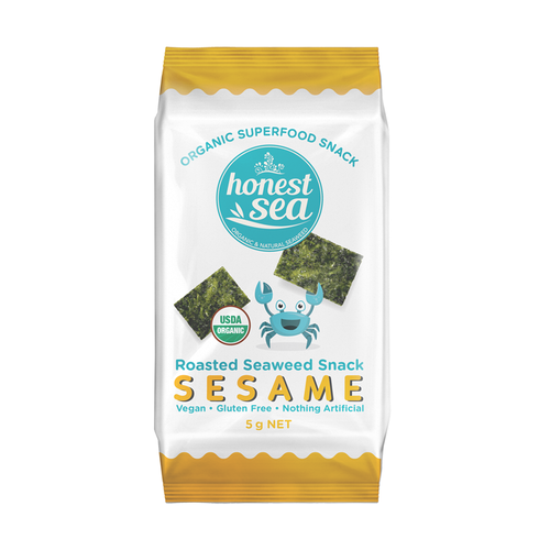Honest Sea Roasted Seaweed Snack (Sesame) 5g